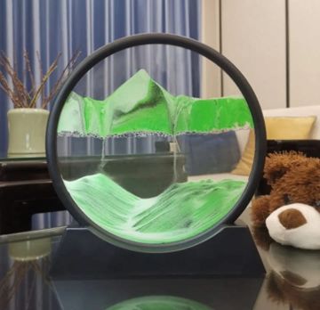 3d Hareketli Derin Deniz Manzaralı Kum Çerçeve  7''