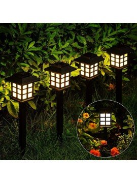 Güneş Enerjili Gün Işığı 5w Sarı Ledli Bahçe Çim Lambası (6 Adet)