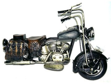 Klasik Metal Model Motorsiklet Maketi