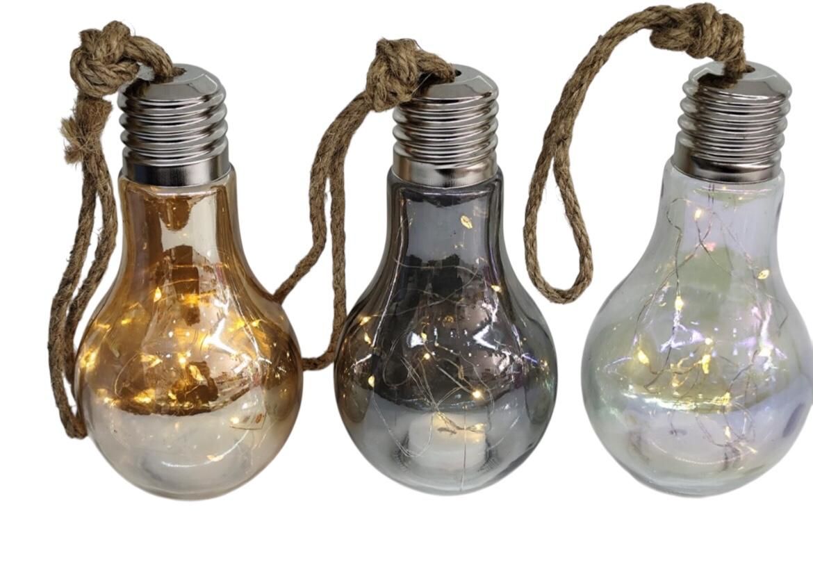 Dekoratif Ampul Şeklinde LED Lamba (18 cm)