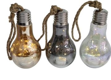 Dekoratif Ampul Şeklinde LED Lamba (18 cm)