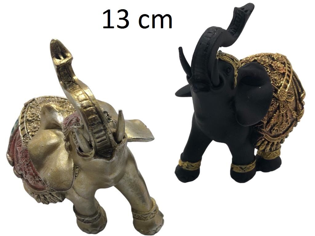 Polyester Dekoratif Fil Biblosu (13 cm)