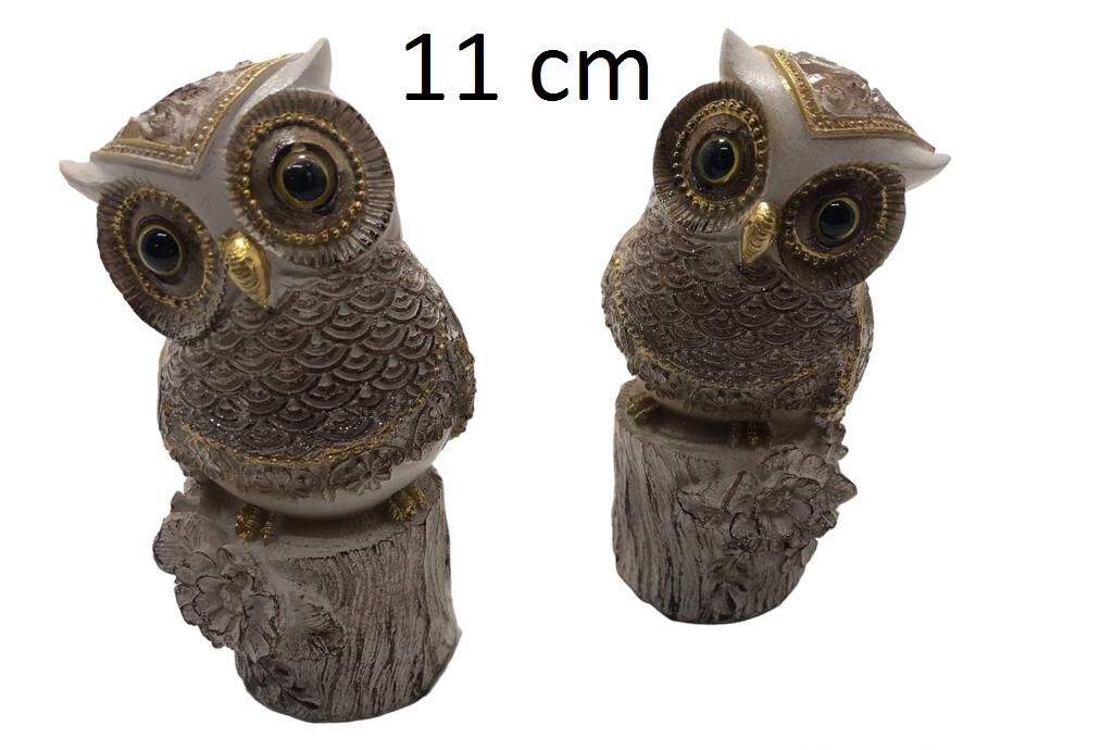 Polyester Mini Baykuş Biblosu (11 cm)