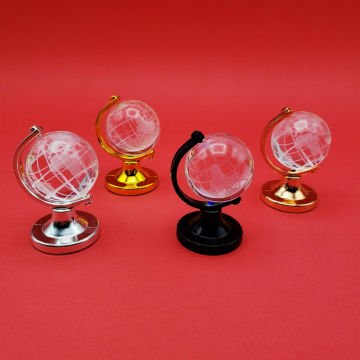 Mini Işıklı Ledli Cam Kristal Dünya