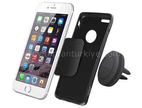 Araç İçi Havalandırma Telefon Tutucu Mıknatıslı Air Frame