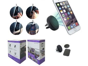 Araç İçi Havalandırma Telefon Tutucu Mıknatıslı Air Frame