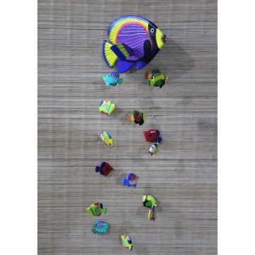 Dekoratif Hayvan Figür Rüzgar Çanı (75 cm)