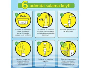 Damlama Çiçek Bitki Sulama Aparatı (2 adet)