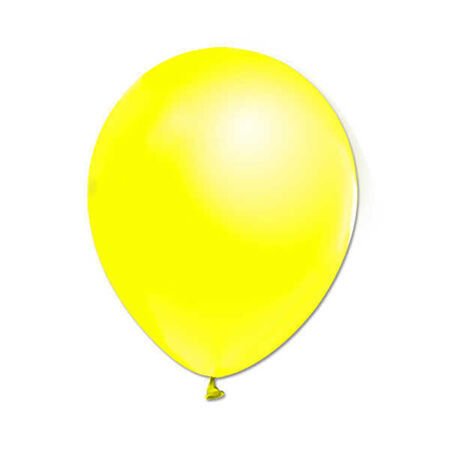 Düz Sarı Balon 5 inç (100 Adet)