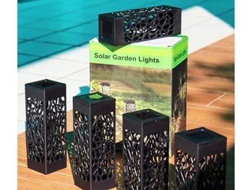 Dekoratif Solar Bahçe Aydınlatma Yürüyüş Yolu (8 Adet)