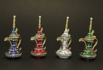 Dekoratif Swarovski Taşlı İbrik