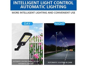 Solar Hareket Sensörlü Uzaktan Kumandalı Led Aydınlatma