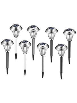 Solar Güneş Enerjili Bahçe Lambası Metal (8 Adet)