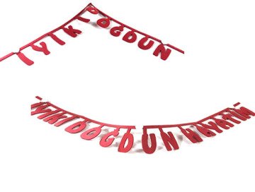 İyiki Doğdun Keçe Süs (Hayatım Aşkım Herşeyim)