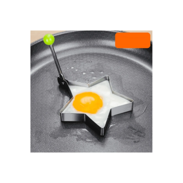 Yıldız Şeklinde Metal Omlet Yumurta ve Krep Kalıbı