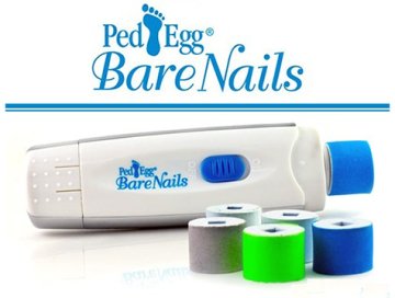 Ped Egg Bare Nails Elektronik Tırnak Bakım Seti