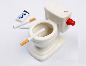 Klozet Küllük Toilet Ashtray