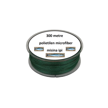 Yeşil Polietilen Microfiber Misina İp (300 Mt)