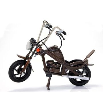 Dekoratif Metal Motosiklet Biblosu (17 cm)