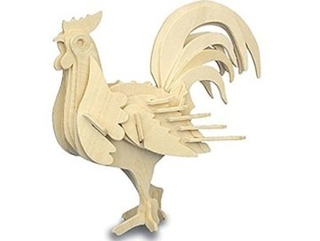 3D Horoz Puzzle Ahşap Maket