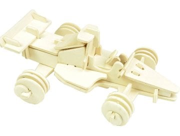 3D Puzzle Ahşap  Formula 1 Maketi