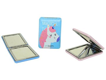 Unicorn Tasarımlı Cep Makyaj Aynası (12 Adet)