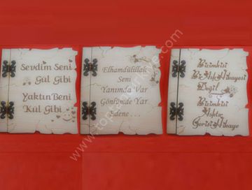 Ahşap Kaplı Hatıra & Anı Defteri