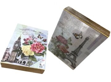 Fotoğraf Albümü Gül Ve Kelebek Tasarımlı 200 Adet Resimli (15cm x 20cm)