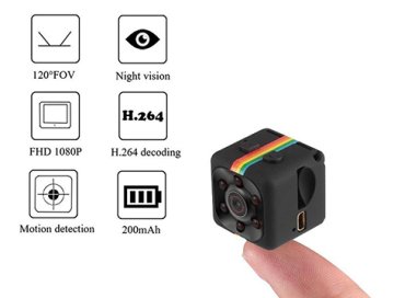 Son Sürüm Orjinal SQ11 Mini Aksiyon Kamera Full Hd 1080p Kızıl Ötesi Gece Görüş