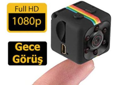 Son Sürüm Orjinal SQ11 Mini Aksiyon Kamera Full Hd 1080p Kızıl Ötesi Gece Görüş