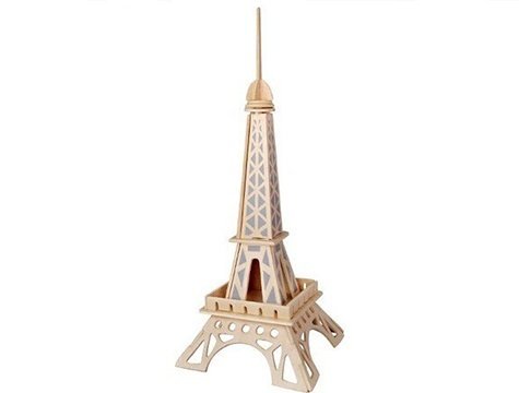 Ahşap 3D Puzzle Eyfel Kulesi Maketi