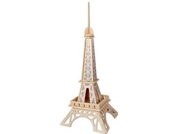 Ahşap 3D Puzzle Eyfel Kulesi Maketi