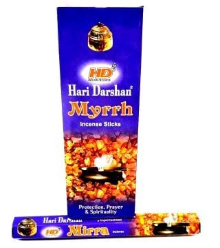 Hd Mür Ağacı & Sakız kokulu Tütsü Myrrh İncense Sticks (120 Adet)