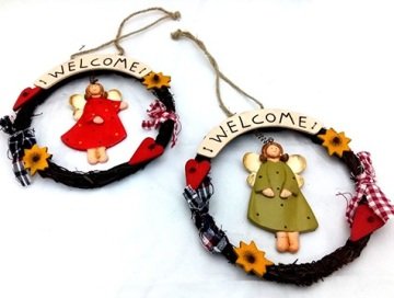 Welcome Melekli Kapı Süsü