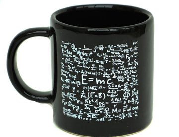 Mathematica Döner Objeli Stres Seramik Kupa Bardak