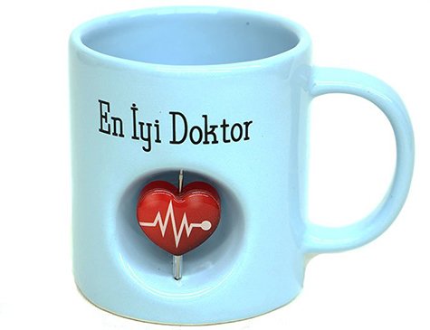 En İyi Doktor Seramik Stres Kupa Bardak