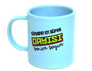 Super Dayı Seramik Stres Kupa Bardak
