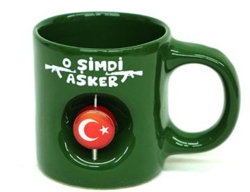 O Şimdi Asker 3D Stres Kupa Stres Kupa Bardak