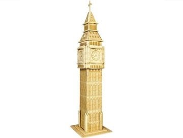 3D Ahşap Puzzle Londra Saat Kulesi Maketi