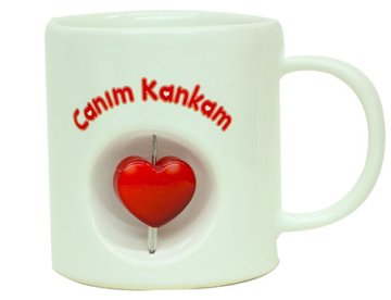 Canım Kankam Temalı 3D Stres Kupa Bardak