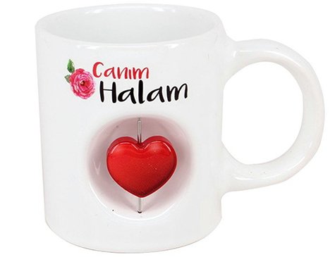 Canım Halam Temalı 3D Stres Kupa Bardak