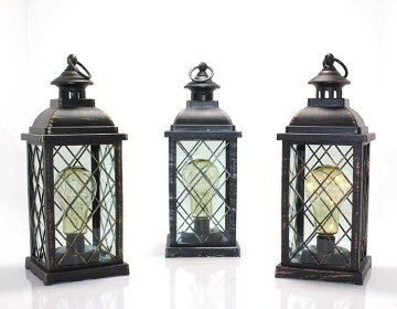 Dekoratif Kafesli Ampul Led Lamba Biblo