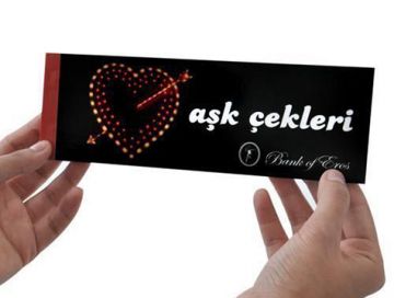 Aşk Çeki Sevgiliye Özel