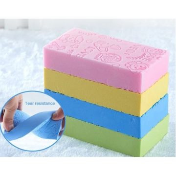 Bebek Soft Peeling Banyo Süngeri Düz