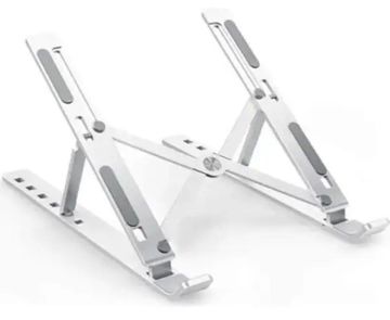 Ergonomik Ayarlı Katlanabilir Metal Laptop Tablet Standı