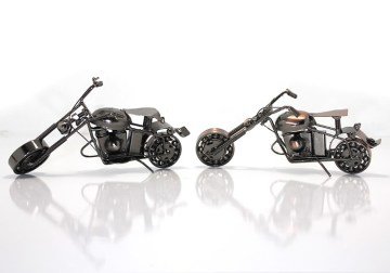 Metal Bilyeli Motorsiklet Maketi Orta Boy