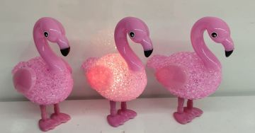 Renk Değiştiren Flamingo Led Işıklı Lamba