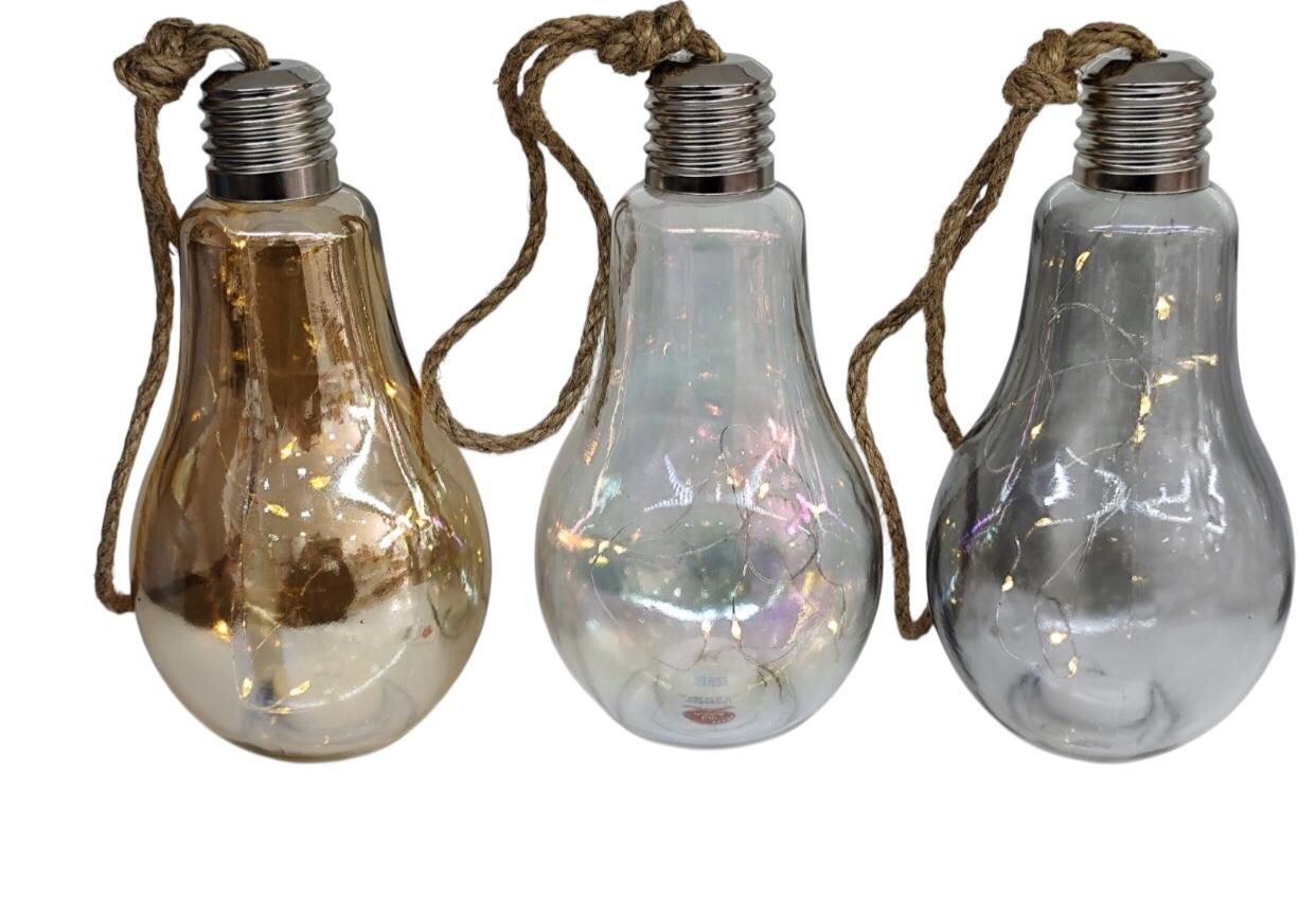Dekoratif Ampul Şeklinde LED Lamba (22 cm)