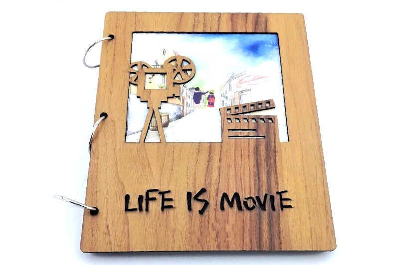 Ahşap Kapaklı Sinema Temalı Albüm