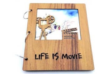 Ahşap Kapaklı Sinema Temalı Albüm